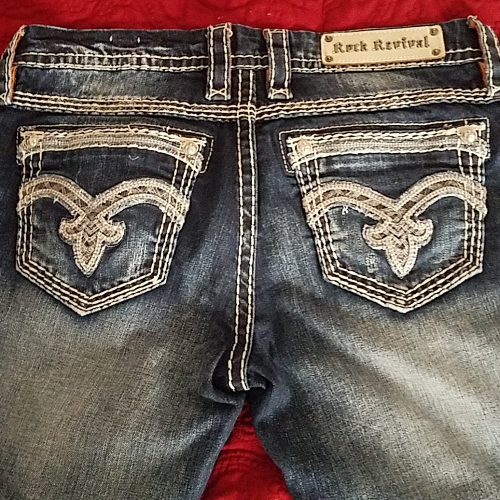 rock revival jeans